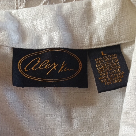 Alex Kim Vintage Floral Embroidered Women's Jacket - Picture 2 of 6